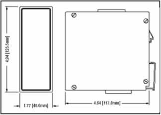 Dimensions of Profibus Strain Gage Module Dimensions of Profibus Strain Gage Module